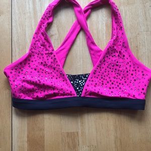 Blinged our sports bra